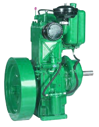 High Speed Water Cooled Single Cylinder